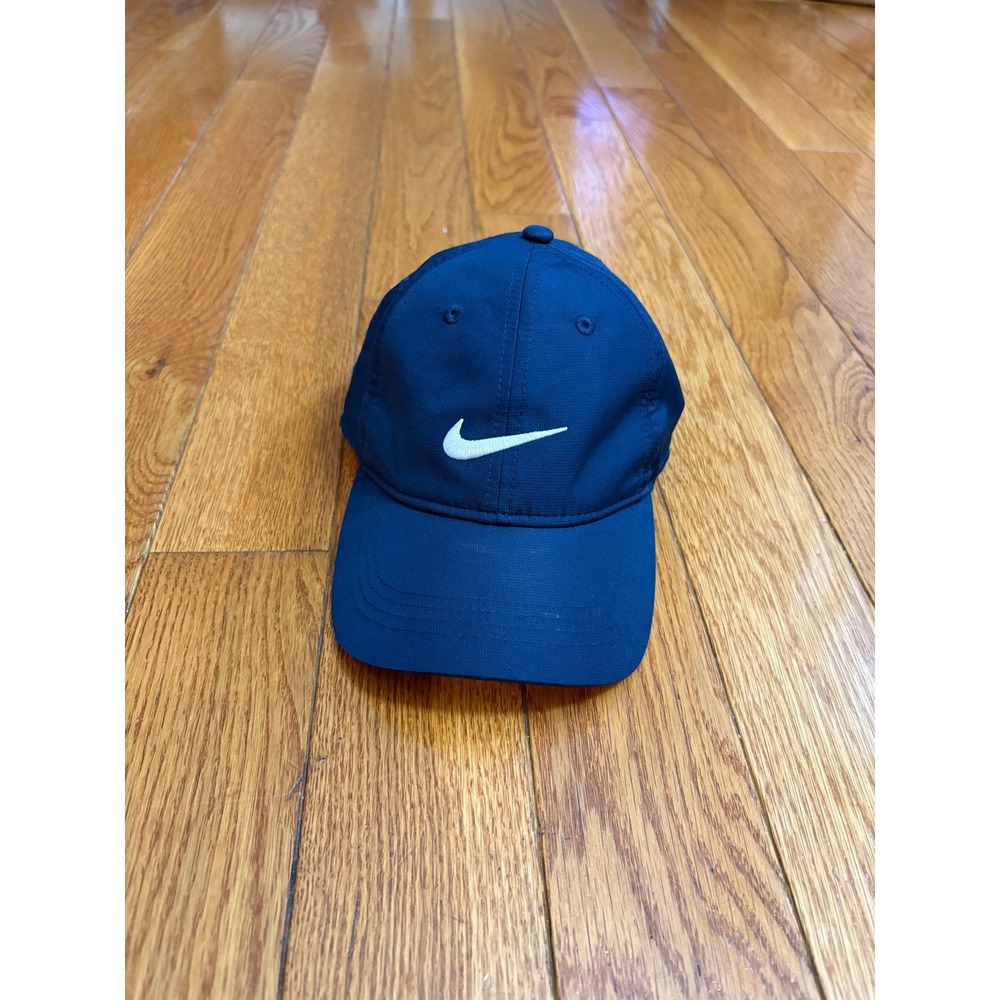 Nike Kids Dri-FIT Featherlight Adjustable Hat Navy Blue Swoosh Cap 2748-695